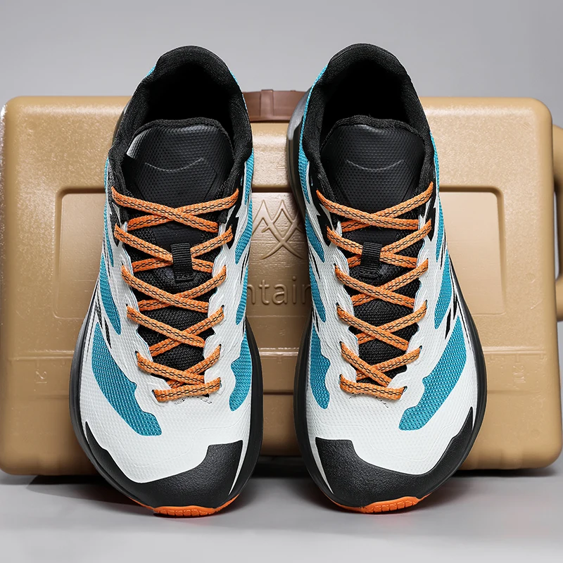 

Осень 2024, мужские кроссовки для бега по пересеченной местности, большой размер 48, спортивная обувь для мужчин, уличная прогулочная обувь, мужская противоскользящая тренировочная обувь