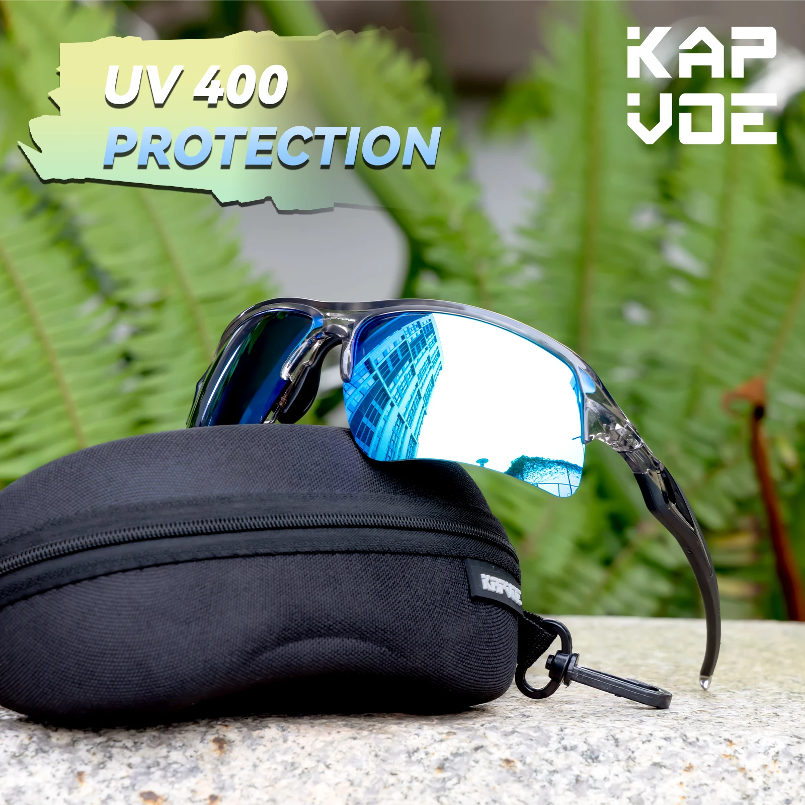 

KAPVOE Polarized Cycling glasses Men MTB Bike Cycling Eyewear Women new style Fishing Goggles Outdoor Sport Golf Sunglasses