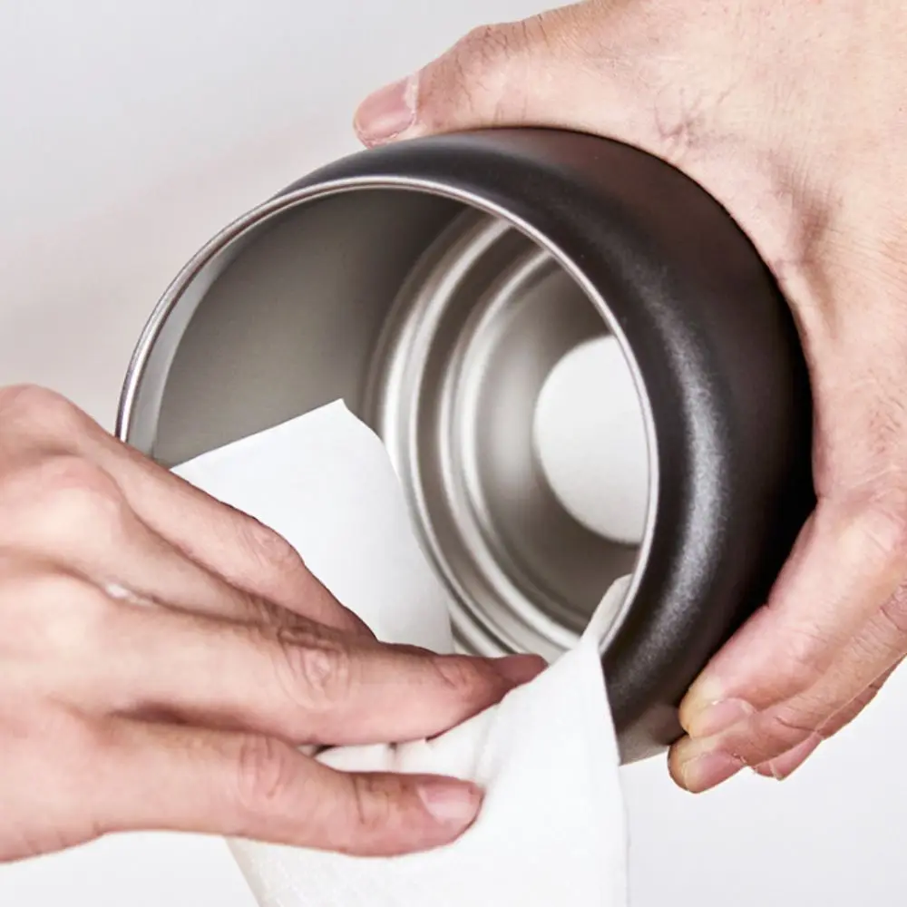 304 الفولاذ المقاوم للصدأ حبوب البن فراغ مختومة إبريق مقاوم للرطوبة محكم تخزين الشاي إبريق إبقاء القهوة الطازجة فراغ علبة #1