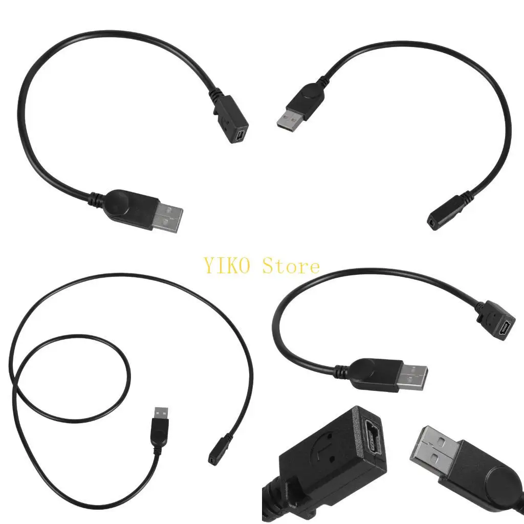 K32C USB 2.0 Male to Mini USB 5Pin Female Cable Game Controller Charging Cable