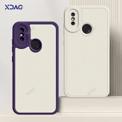 Lambskin Leather Phone Case for Xiaomi Mi 8 Mi8 Xiaomi8 SE 8SE Pro 8Pro Explorer Lite 8Lite Litchi Grain Soft Back Cover Housing