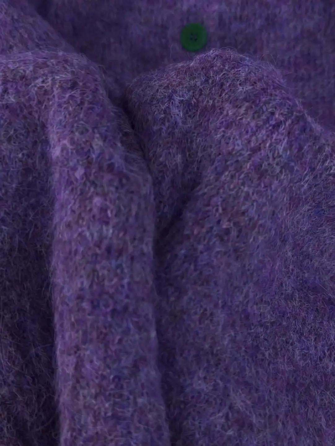 한국 슬레 소프트 퍼플 니트 스웨터 라운드 넥 여성용 가을 겨울 패션 젠틀 베이스 레이어 레이지 하이엔드 니트웨어