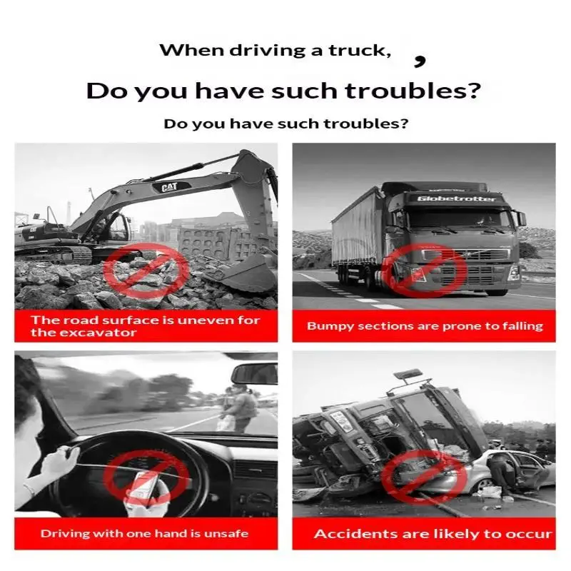 LKW- und Bus-Handyhalterung mit Saugnapf, Stabile Anti-Rüttel-Halterung, 360° Drehbar, Universell Passend für Armaturenbrett und Windschutzscheibe – Detail 11