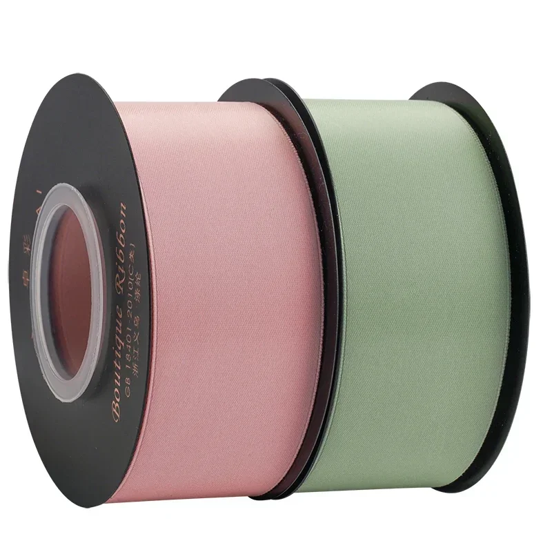 20 ياردة 40 مللي متر ماتي شرائط الساتان DIY بها بنفسك الحرير الاصطناعي الورود الحرف لوازم الخياطة الملابس والاكسسوارات سكرابوكينغ المواد #5