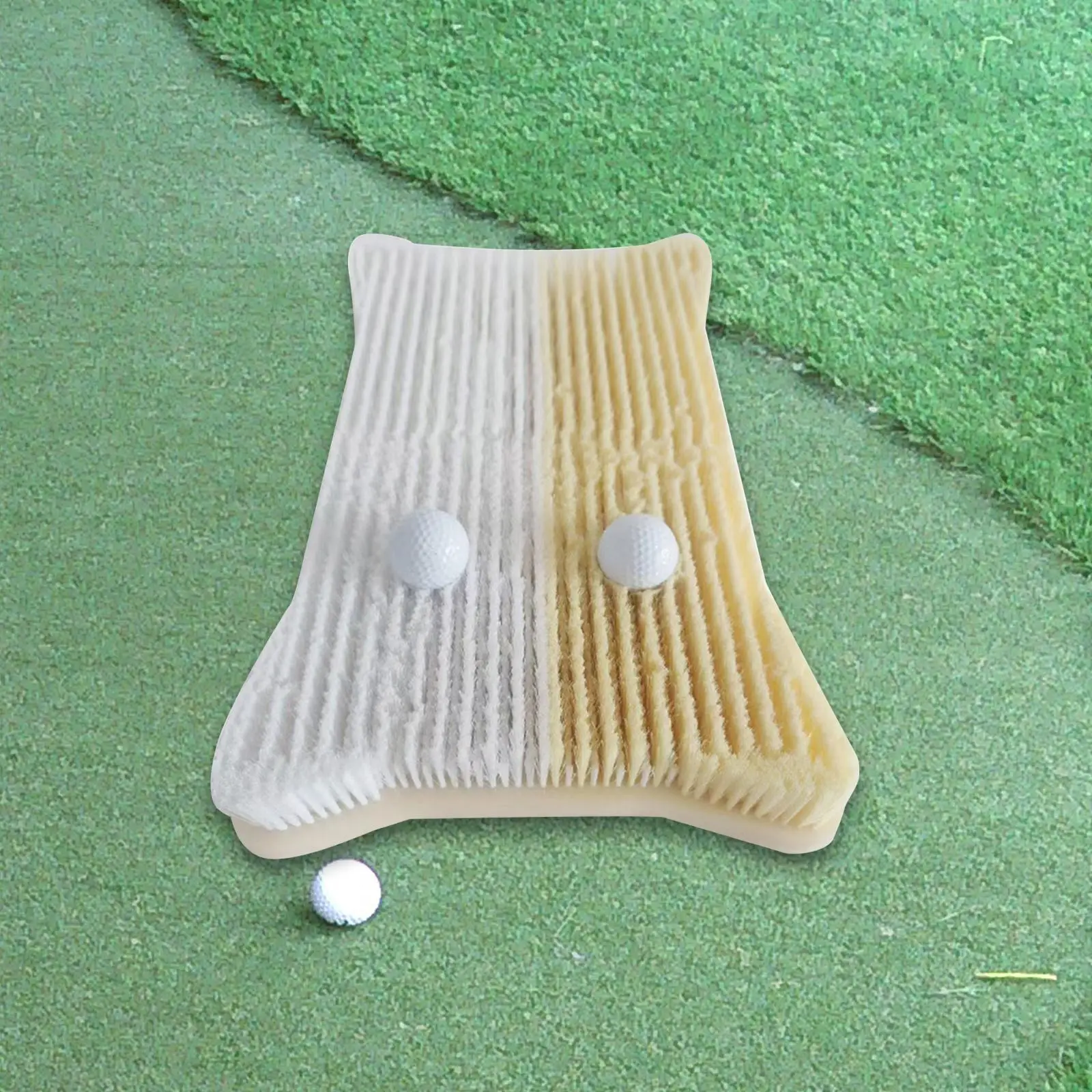 

Golf Bunker Mat Simulates Sand Trap Anti Slip Hitting Mat for Improve Swing Skills for Indoor Outdoor