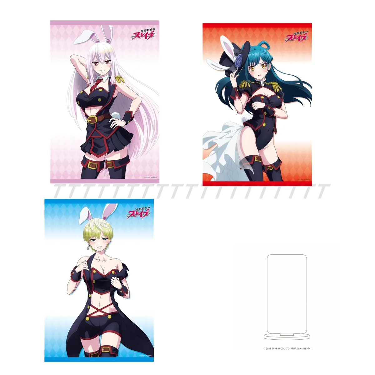 Juego Syusyu Suruga Kyoka Uzen Himari Azuma Tenka Izumo Nei Ookawamura muñeco con soporte acrílico figura de Anime modelo Cosplay juguete para regalo