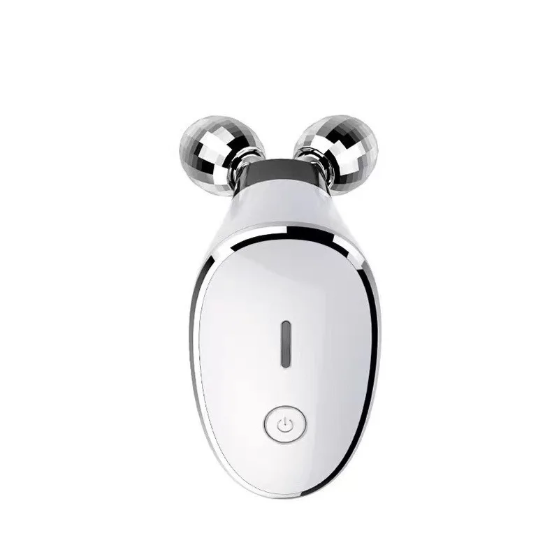 Rullo per il viso e il corpo Massaggiatore Rullo per il sollevamento del viso Mento più sottile Doppio riduttore per il mento Rullo per massaggio con linea a V per il viso Cura della pelle