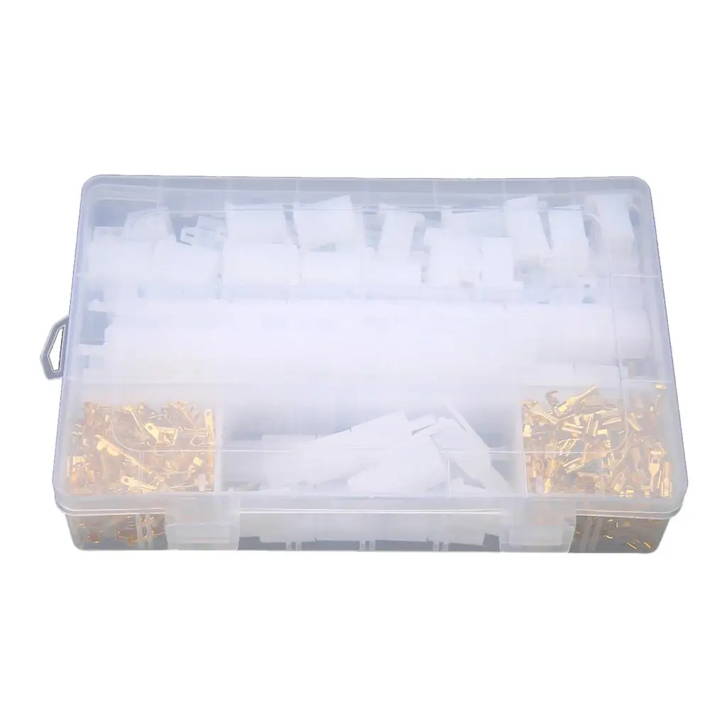 

580pcs Electrical Wire Connector 2 3 4 6 9Pin Terminal for Bike Car Tricycle