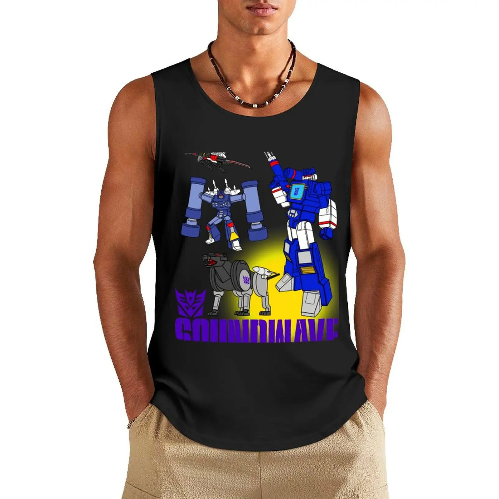 

Soundwave Superior Tank Top t-shirt gym man Sleeveless men