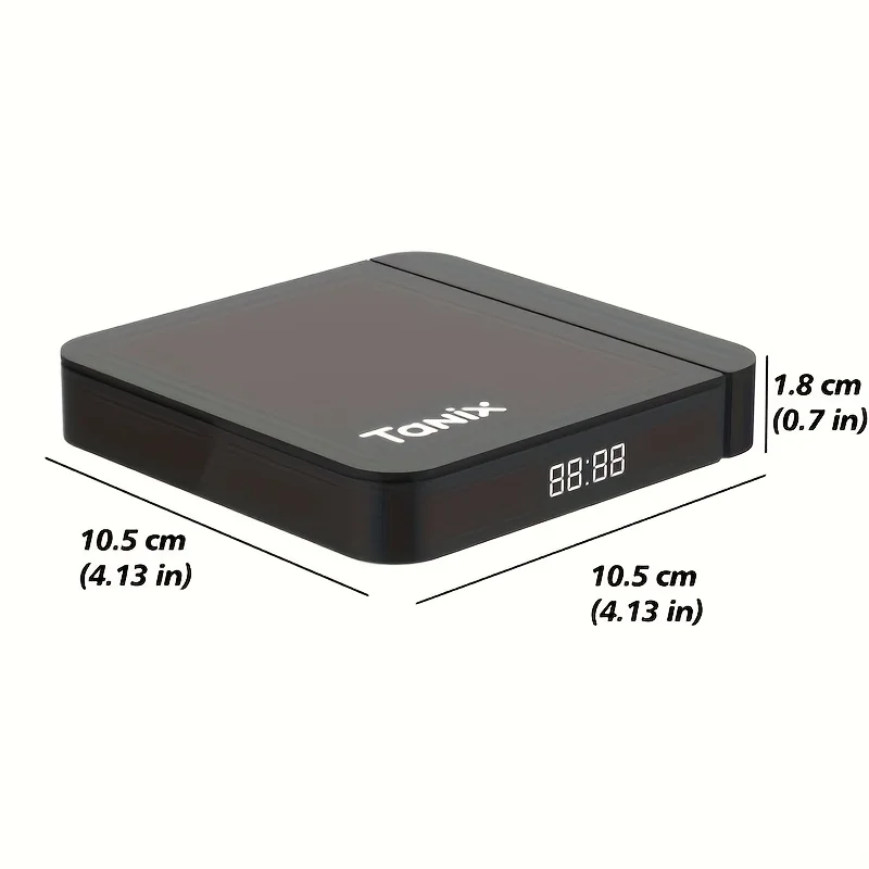 مصدر المصنع TANIX W2 Android 11 TV box Amlogic S905W2 2GB 16GB 2.4G/5G Dual Wifi BT مشغل الوسائط Set Top Box VS Tanix X4 Box