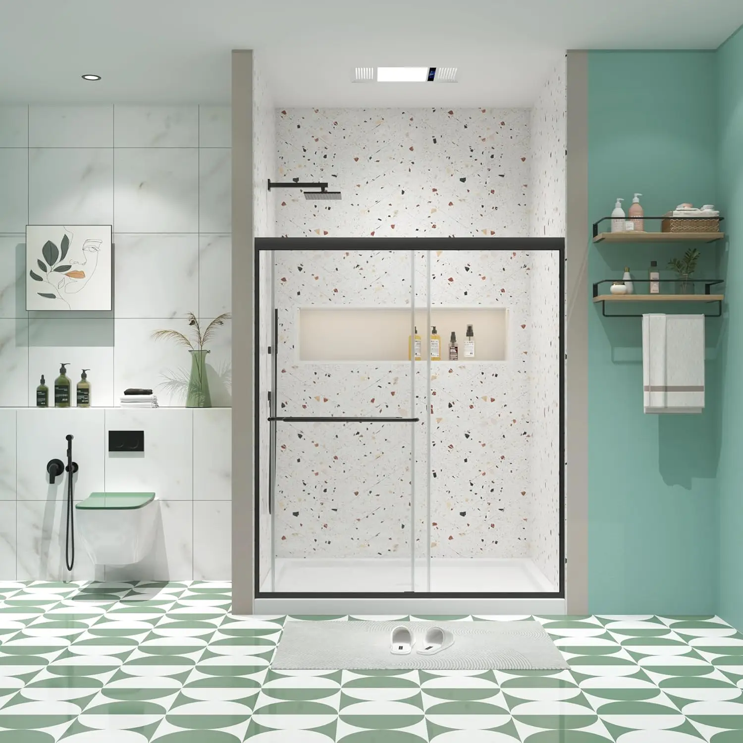 Bypass Shower Door, 56-60