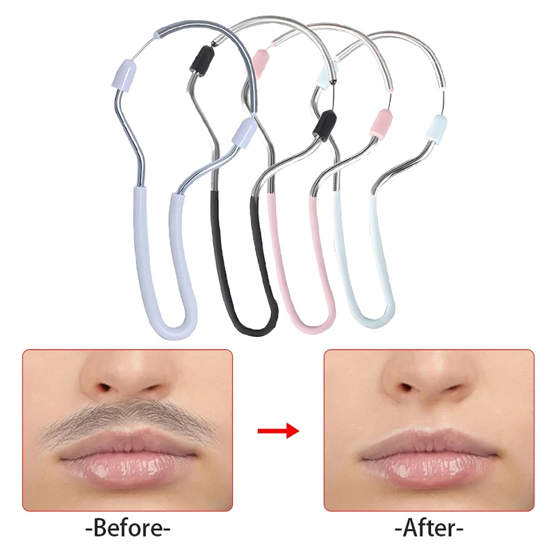 أداة تنظيف الوجه لإزالة الشعر اليدوية المحمولة مع مدلك أسطوانة الدهون للنساء، مجموعة العناية بالجمال