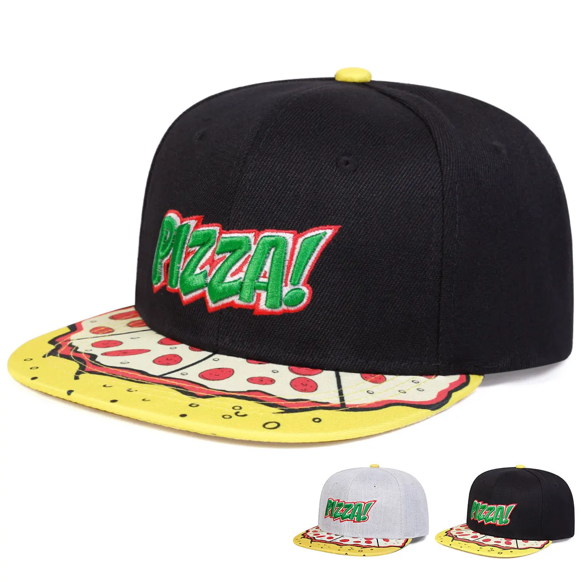 New Munchies Watermelon Donut Print Hat Embroidery Baseball Cap Men's Women's Outdoor Sports Cap Sun Hat