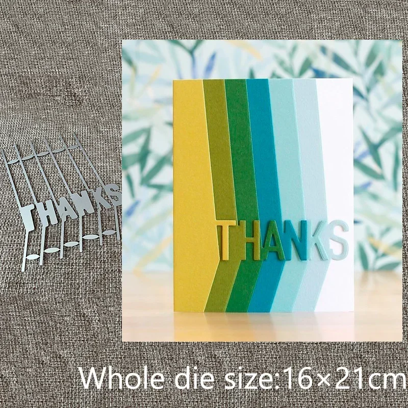 

Металлические трафареты XLDesign Craft: вырубные формы «СПАСИБО» для скрапбукинга, вырезки из бумаги, карточек, тиснения