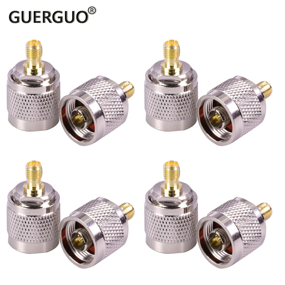 

1PC RF Coaxial Adapter SMA Male Connector to RP SMA Female Adapter Copper Car Connector