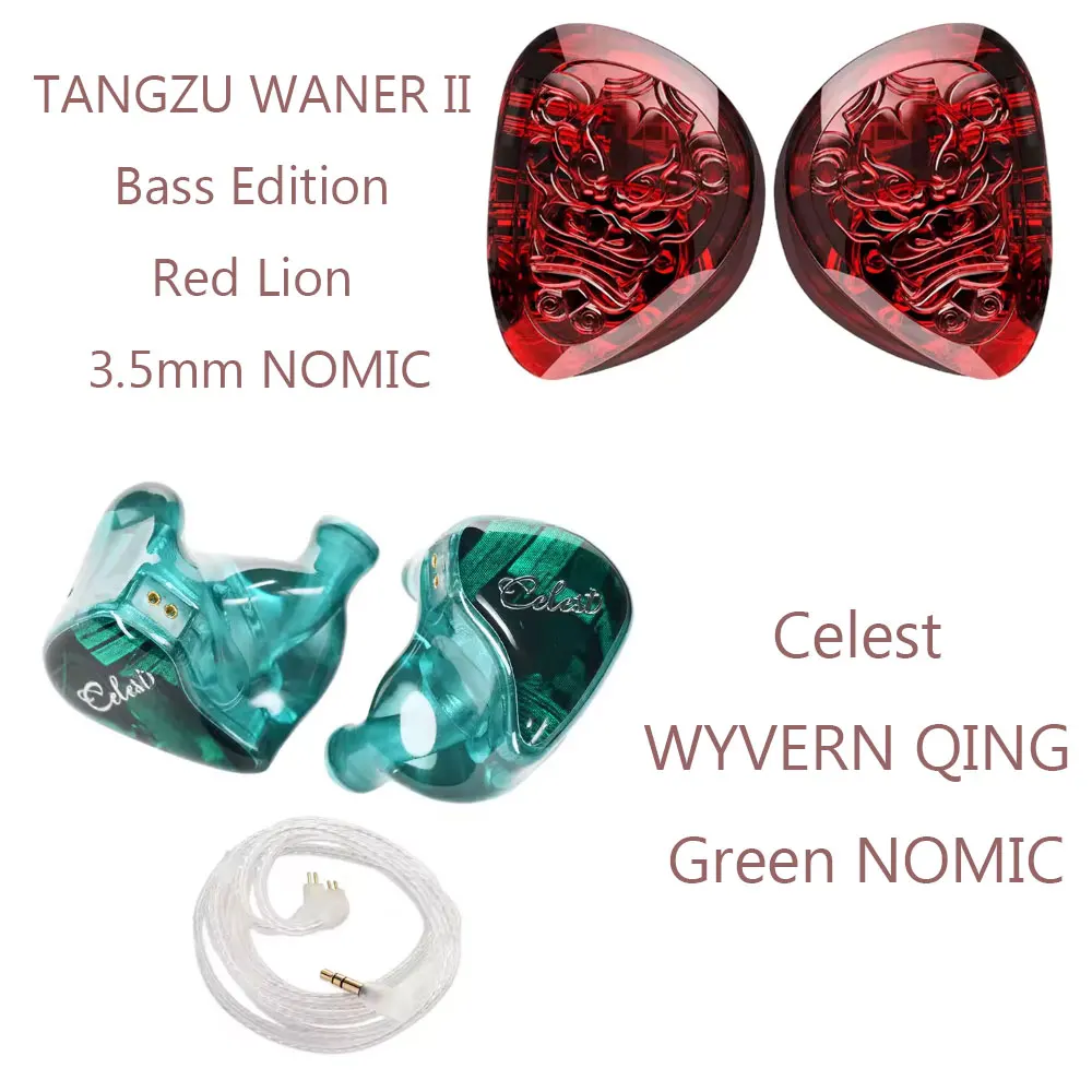 TANGZU WANER 2 Red Lion Bass In-Ear Earphones