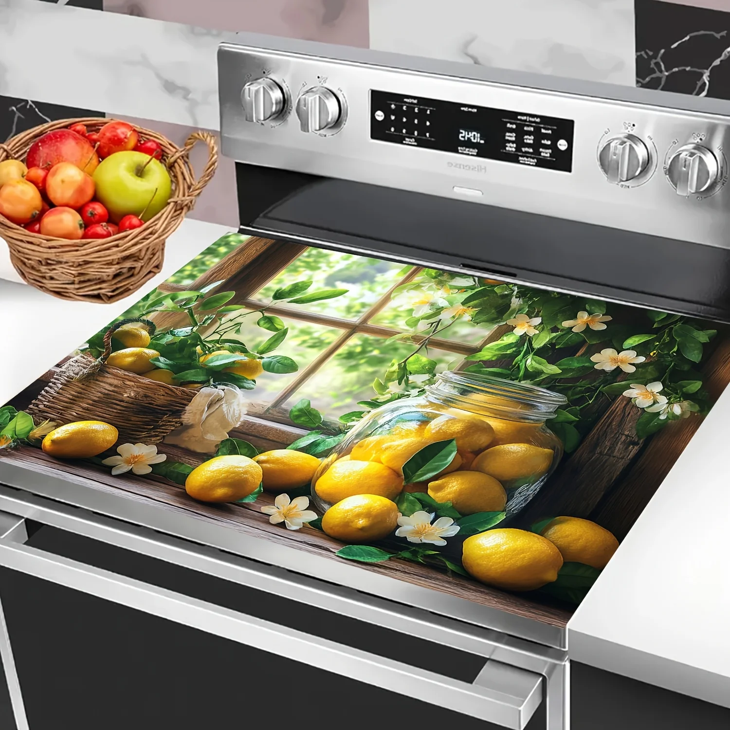 Lemon Window Stove Top Cover, - огляд і ціна Kitchen Appliances Electric Stove
