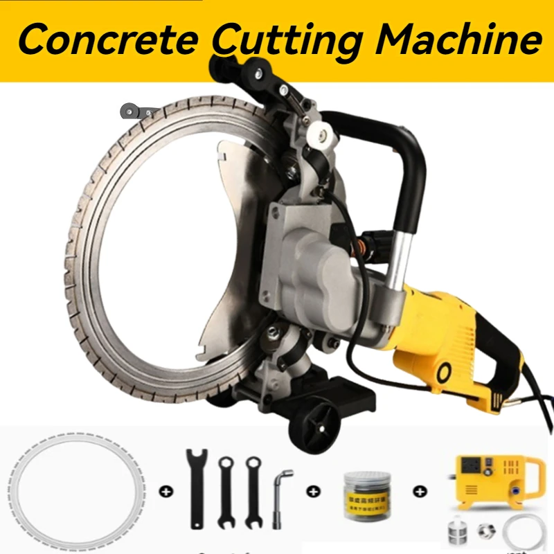 AC8300/8400/8500/8600 Electric Concrete Cutting Machine w/Saw Blade 300/400/500/600mm Brushless Ring Saw