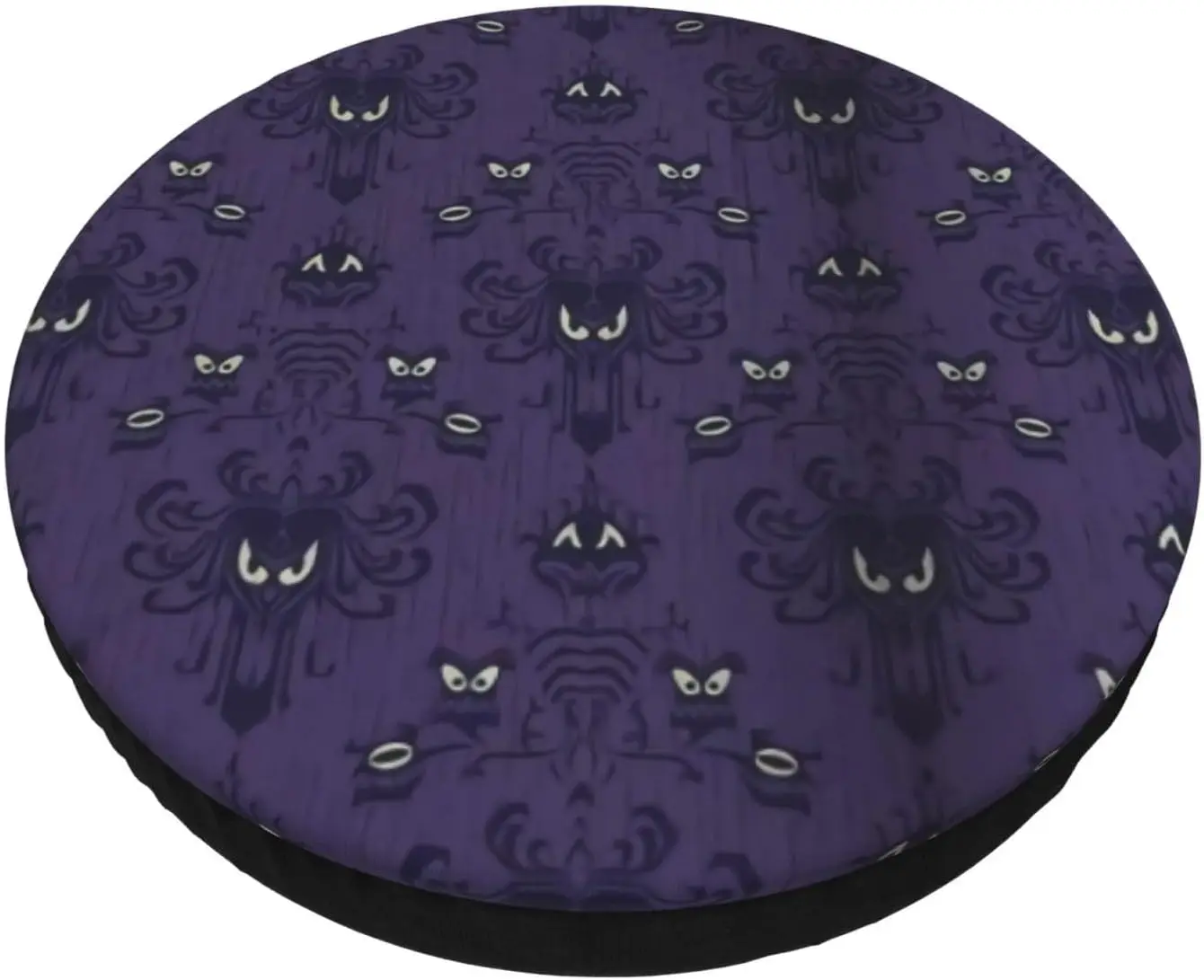 

Haunted Mansion Bar Stool Cover Round Seat Cushion With Elastic Washable And Non Slip Bottom For Barstool Padded Chair