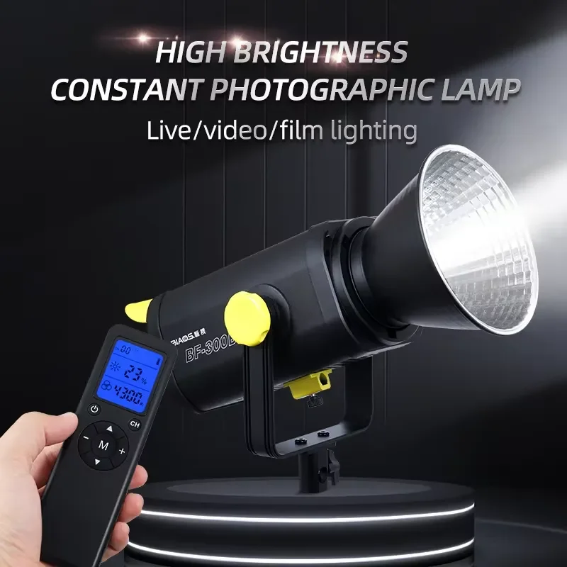 Professional Wireless Video Light with Remote Control High Brightness 10 Lighting Modes for Photography and Audio Visual