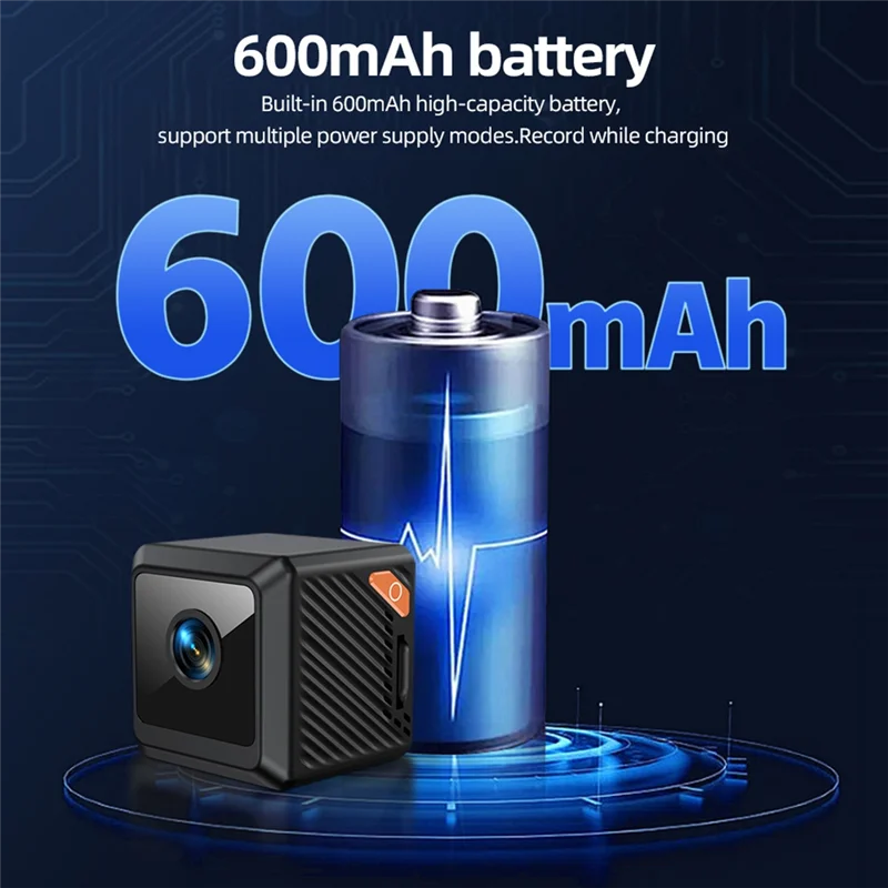 ABMF- كاميرات للمراقبة وكاميرا المراقبة مع كشف الحركة والرؤية الليلية أفضل كاميرات سيارة صغيرة