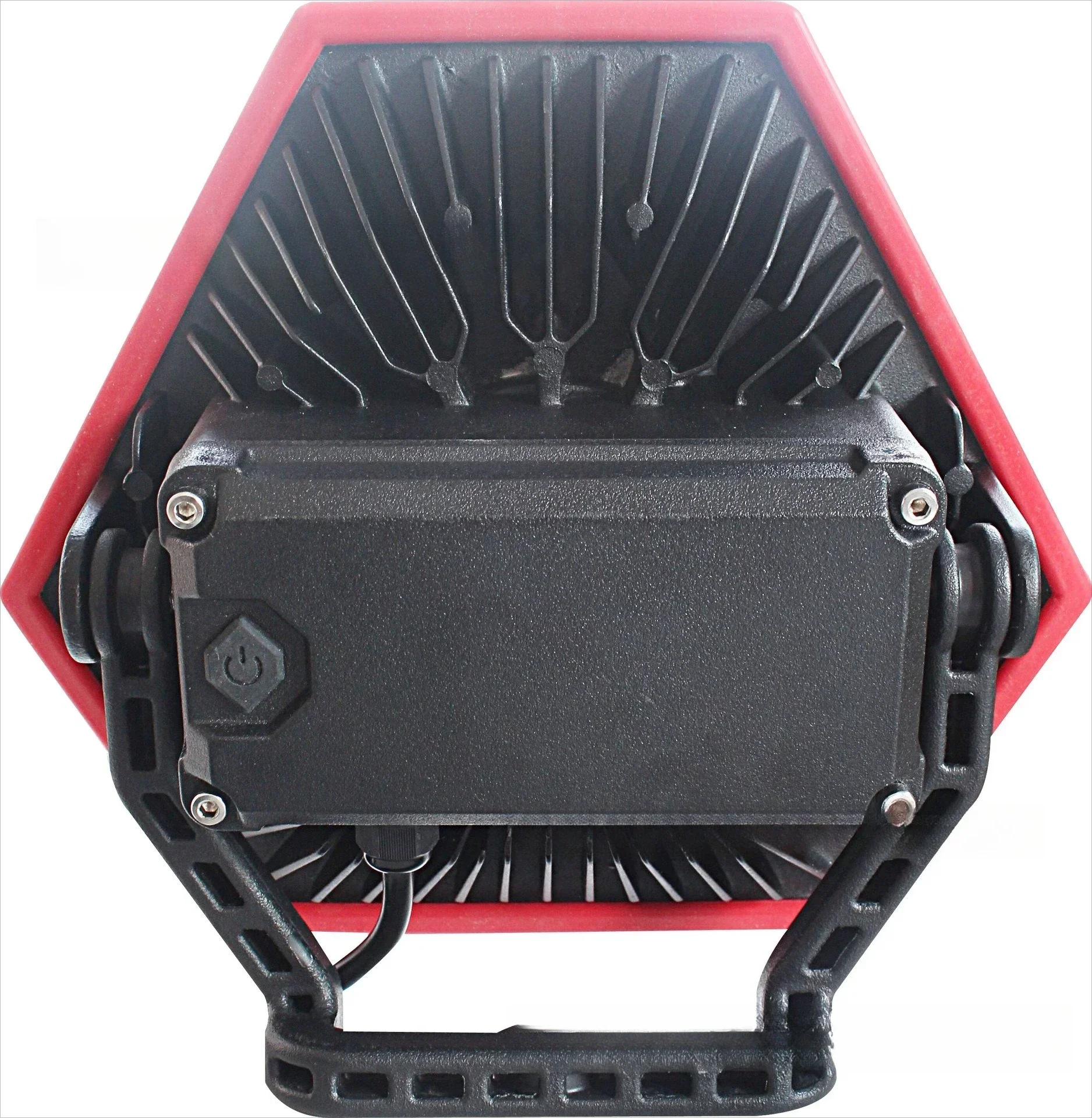 Lampada da lavoro esagonale ricaricabile con staffa multifunzionale