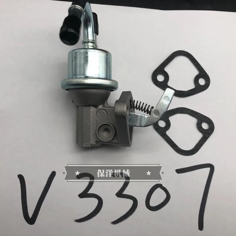 for Kubota KX183 KX185-3 KX080 excavator for Kubota V3307 engine hand oil pump digger