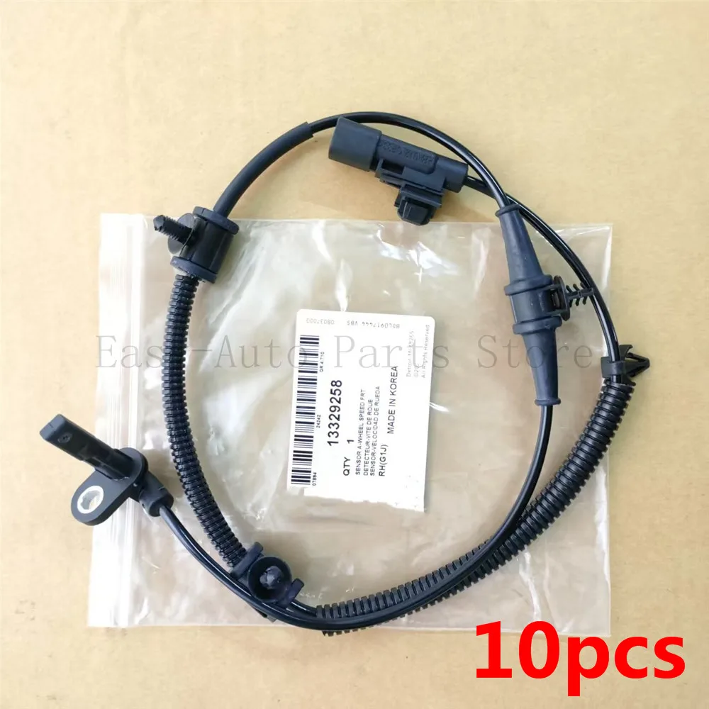 

10 шт. 13329258 передний датчик скорости колеса ABS для Chevrolet Cruze Opel Vauxhall Astra J Zafira