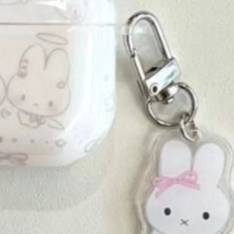 Cartoon Kawaii New  Earphone Shell Headphone Protective Cover Applicable AirPods Anti-fall Practical Ultra Thin Good Looks Miffy