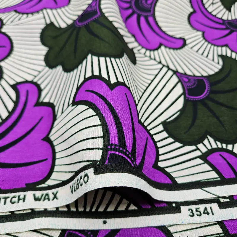 Popular pattern 100% cotton Dutch wax Hollandaise fabric, African loincloth, veritable holland wax textile for making clothes view 2