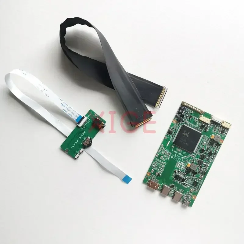 Für LQ133T1JW02 N156KME B173QTN01 LQ125T1JX03B LP140QH1 4K Controller Board Monitor USB-C 3,0 Mini-HDMI 40 Pin EDP 2560x1440 Kit