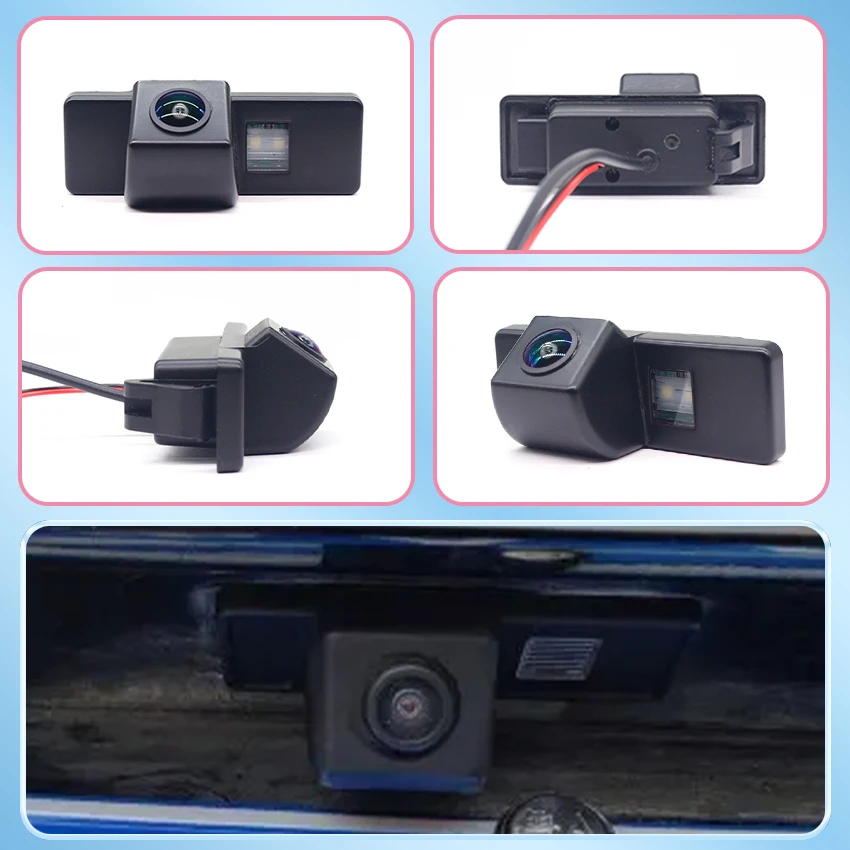 CCD كامل HD عين السمكة كاميرا الرؤية الخلفية لنيسان بريميرا P12 2001 2002 2003 2004 2005 2006 2007 سيارة عكس شاشة ركن السيارة #2