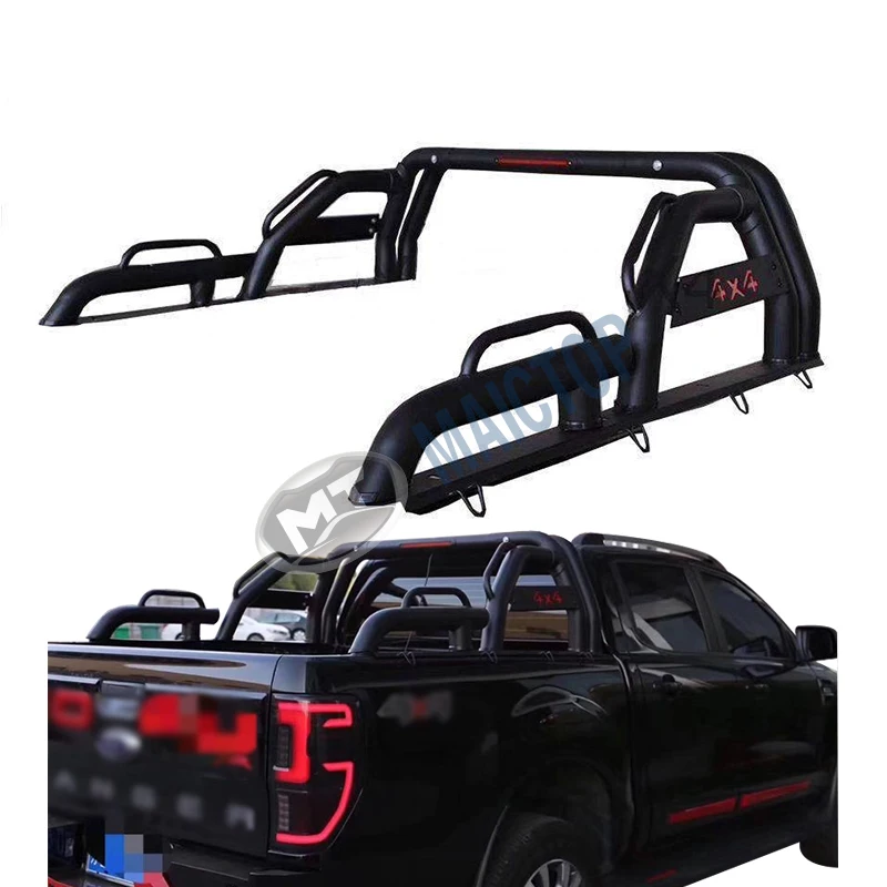 

Maictop Car Accessories Steel Sport Rear Rollbar Roll Bar For Hilux Revo Navara Np300 Ranger Pickup 4x4