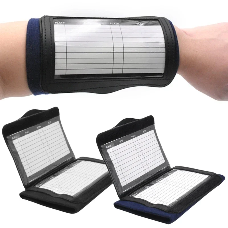 1PC Football Training Tactics Clipboard Cover Wrist Map  for Players Holder Pouchrugby league Wrist Sleeve Tactics Board