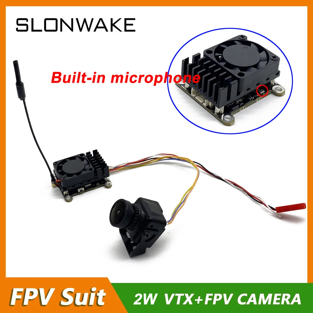 장거리 5.8G 48CH 200/500/1000/2000mW 조정 가능한 VTX 송신기 및 2.5mm 렌즈 1200TVL fpv 카메라는 RC 비행기용 TBS를 지원합니다.