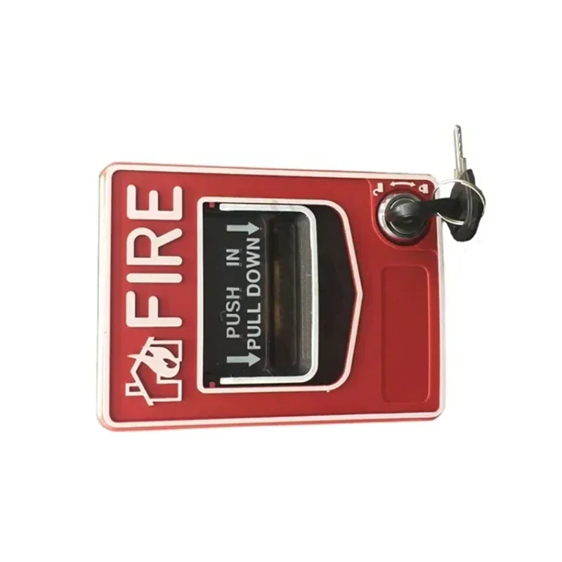 

SB116 Fire Manual Alarm Button DC24V Conventional Manual Call Point With 2 Keys