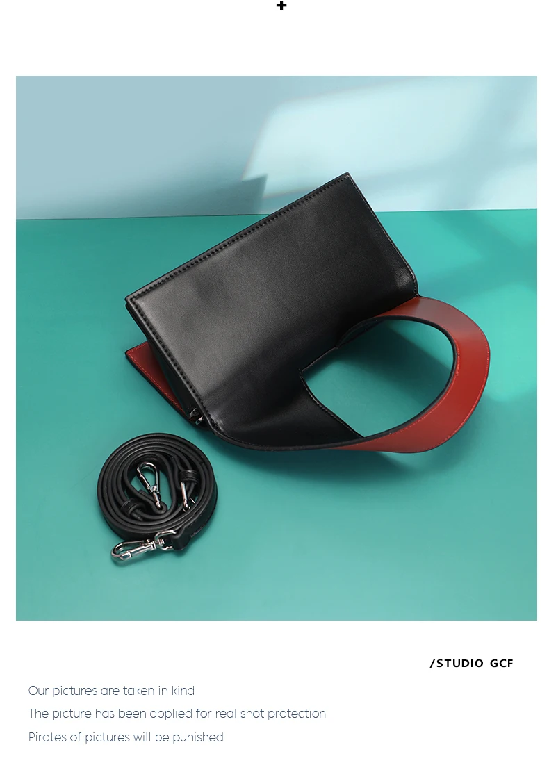 Original Designer Marke Neue Breiten Gurt Farbe Handtasche Mode Schulter Umhängetaschen für Frauen Bolsos Mujer Heißer Verkauf – Detail 2