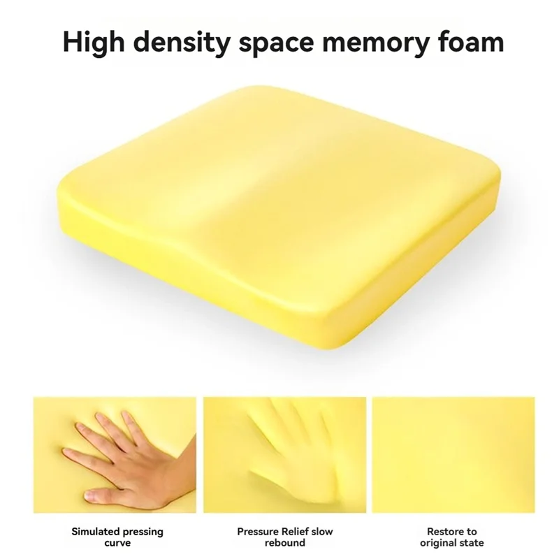 ABYN-Ergonomic Memory Foam Office Cushion Car Office Seat Cushion Anti Hemorrhoid Cushion Chair Cushion Memory Foam Cushion