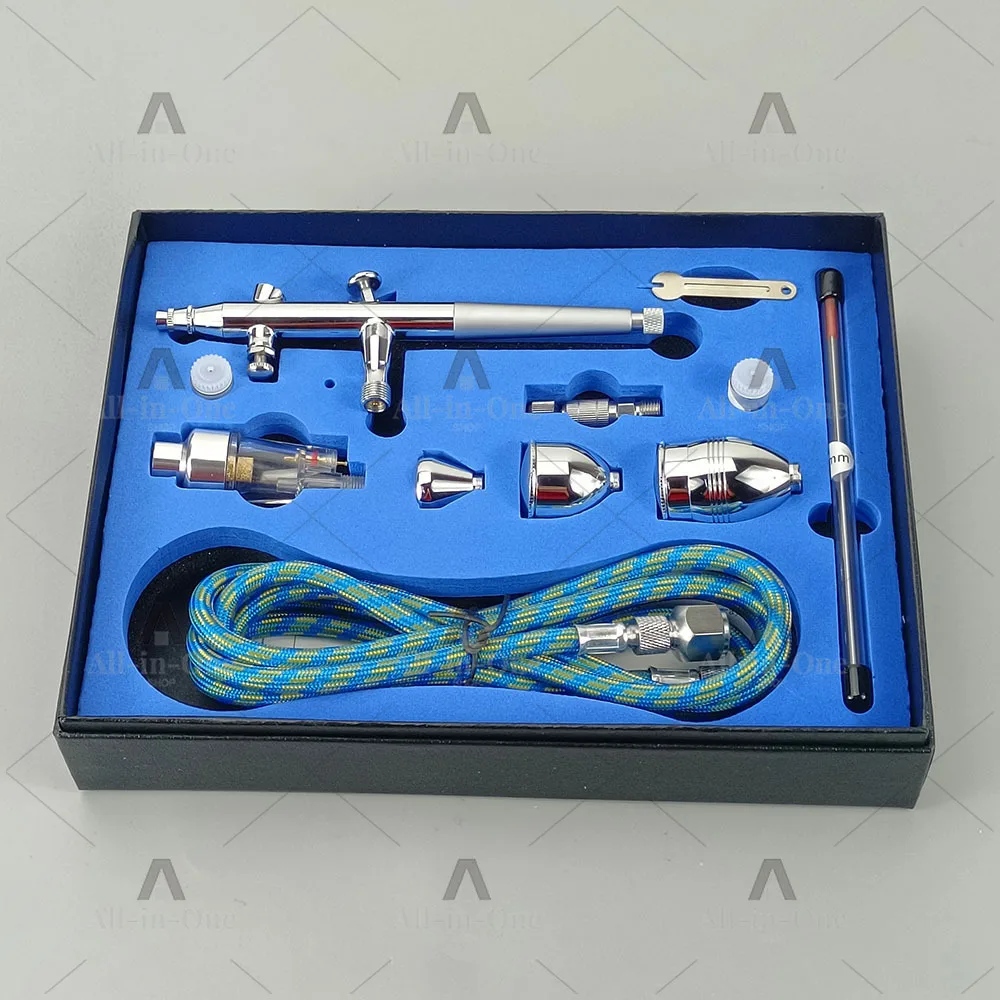 186K Airbrush Three Calibers Art Airbrush Rouge Airbrush Toy Leather Craft Touch-up Paint Spray Pen