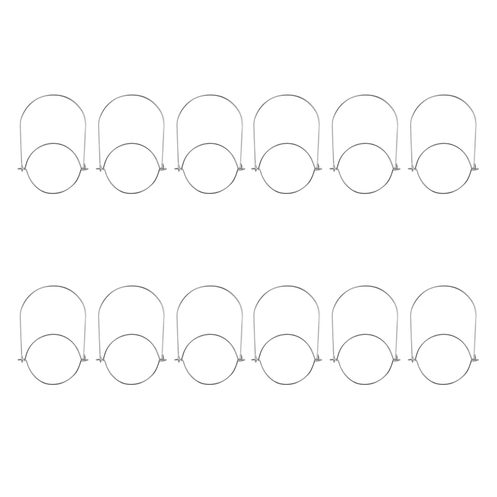 

12 pcs Canning Jars Practical Hanging Hook For Outdoor Garden Yard Glass Solar Light Hanger Solar Jar Lamp Hanger