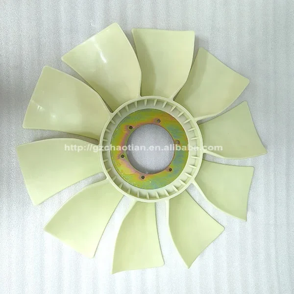 CAT 320D engine fan blade excavator spare parts E320D excavator fan blade for C6.4 engine