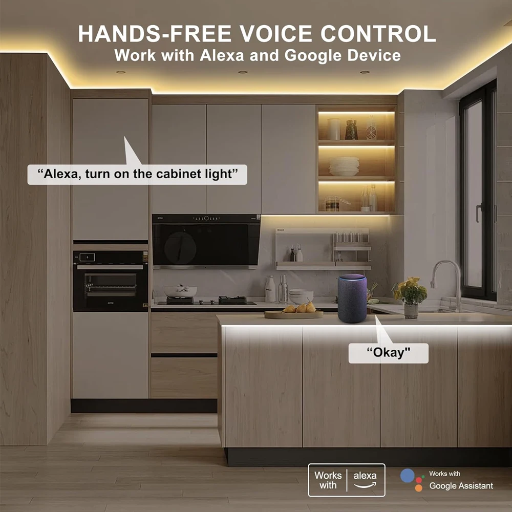 TUYA WiFi COB RGB + CCT Led قطاع 12 فولت 1 متر 2 متر 3 متر 4 متر 5 متر RGBCW عكس الضوء مرنة لتقوم بها بنفسك غرفة لعبة حفلة ضوء ديكور ل أليكسا جوجل المنزل