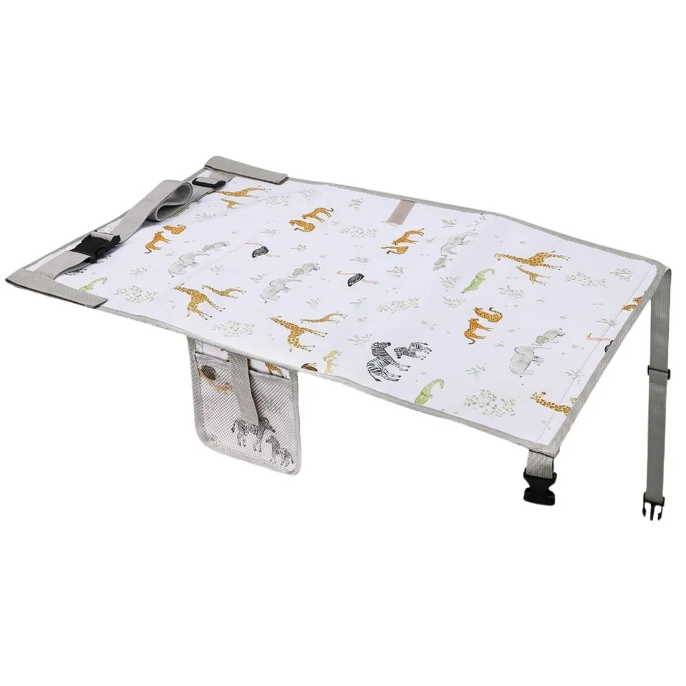 

Breathable Airplane Bed Comfort Design Portable Airplane Footrest Comfortable Anti-Slip Design Toddler Seat Extender Bed