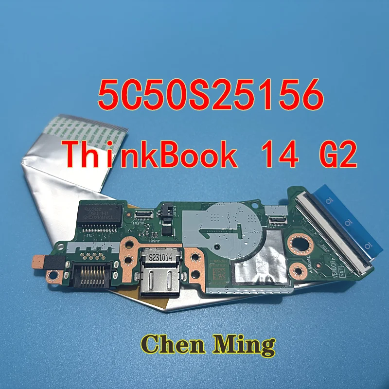 5C50S25156 FOR LENOVO ThinkBook 14 G2 ITL USB board Network card board CARDPOP Function Board 20VD IO FP