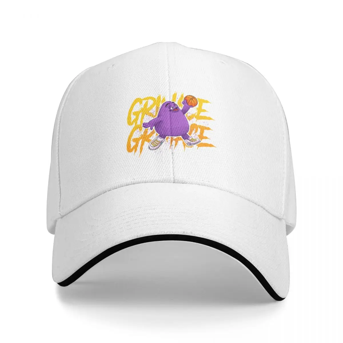 grimace shake Baseball Cap Hat Baseball Cap Beach Hat Luxury Brand For Women 2024 Men's