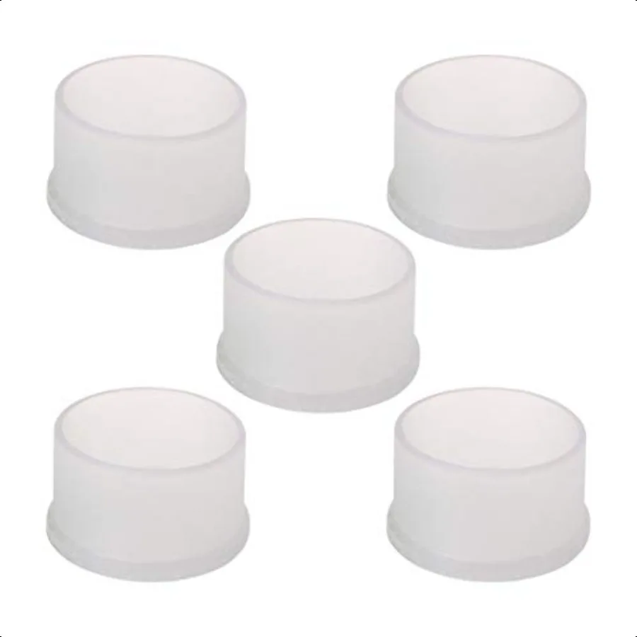 

Прозрачные колпачки для ножек стула из ПВХ, торцевые наконечники для ножек, мебельная скользящая защита для пола, 5 шт., 2 50 мм, внутренний диаметр, снижение шума, предотвращение скрафта