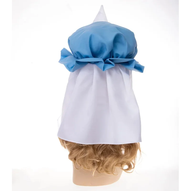 Unisex Japan Anime Cos Saigyouji Yuyuko Psychic Witch Hat Hats Cosplay Costumes