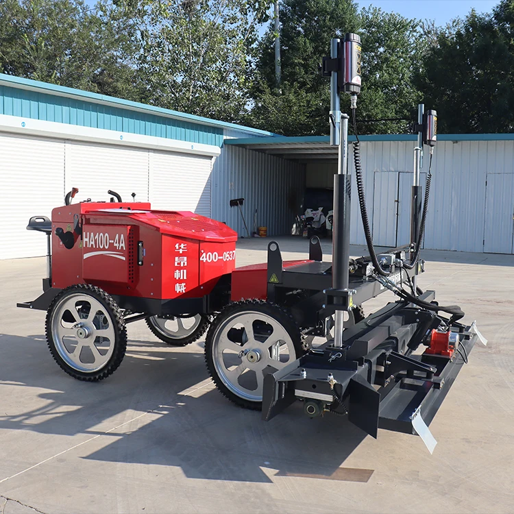 HWAON Precyzyjna Automatyczna Maszyna do Wygładzania Betonu Cena Fabryczna Laserowa Wygładzarka do Betonu