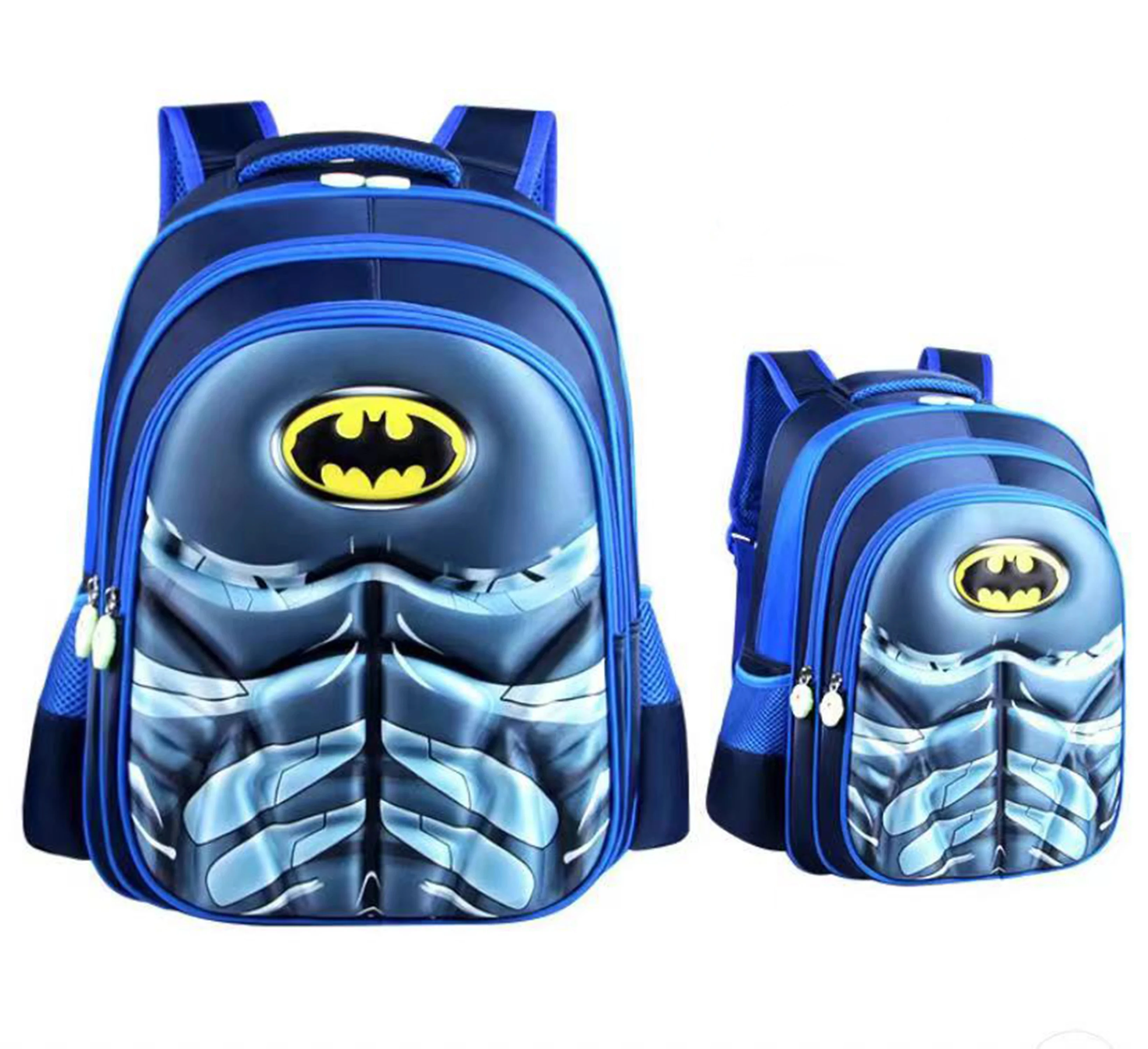 Children\'s schoolbag Batmobile 3d three-dimensional pattern shoulder bag boys schoolbag mommy bag