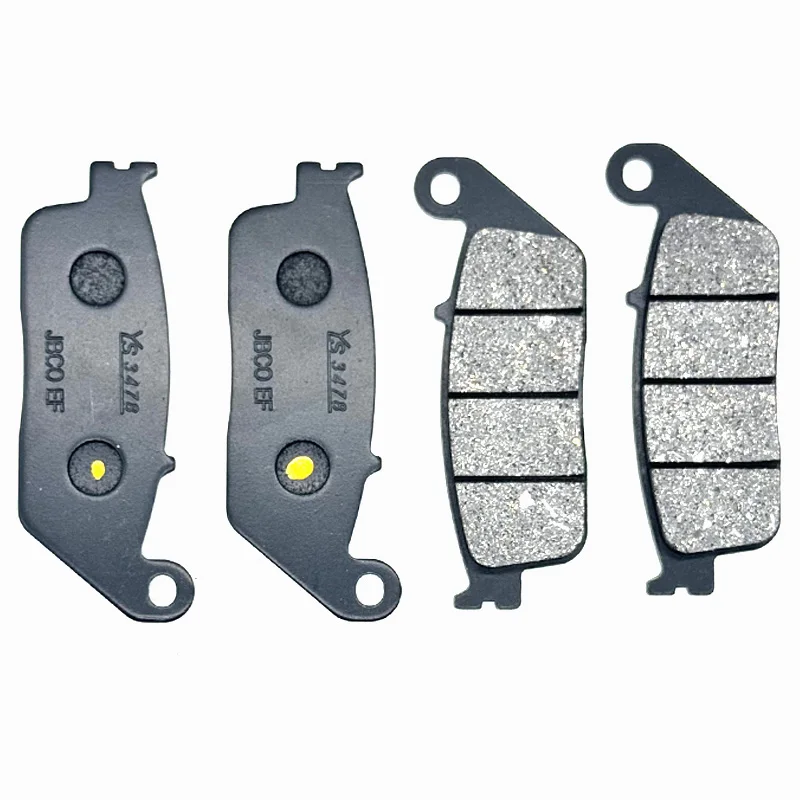 Motorcycle Front & Rear Brake Pads For TRIUMPH Scrambler 865CC 07-15  Scrambler 900 06-23 Street Scrambler 900CC 17-18